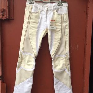 Prada biker trousers